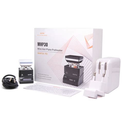 Mini OLED Hot Plate Preheater W With PD Power Supply Digital Zakka