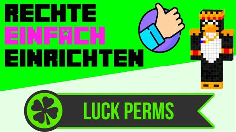 Minecraft Server Rechte Einstellen Luckperms Tutorial Installieren Und