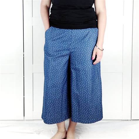 Pants Sewing Pattern Culottes Plus Size Pattern Plus Size Etsy