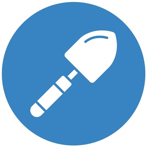 Premium Vector Trowel Vector Icon Design Illustration