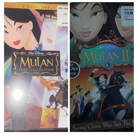 Disney Media Disney Mulan 2 Disc Special Edition New Sealed Mulan 2