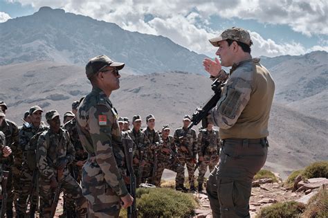 Les FAR et les chasseurs alpins français en exercice Photos