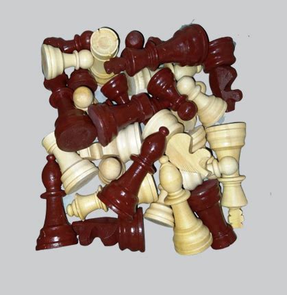 WOODEN PIECES SET – The Chess Shop