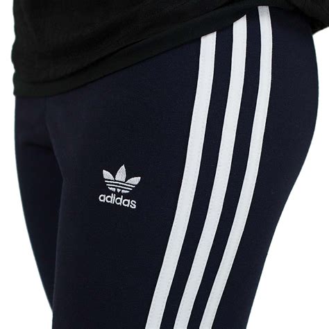 Adidas Leggings 3 Stripes Dunkelblauweiß Hier Bestellen