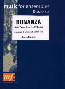 Bonanza (Main Theme) » Sheet Music for Brass Ensemble