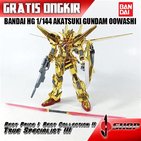 Jual Bandai Hg Akatsuki Gundam Oowashi Hg Shopee Indonesia