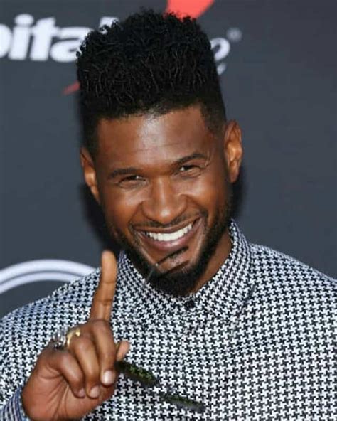 Usher Curly Hair