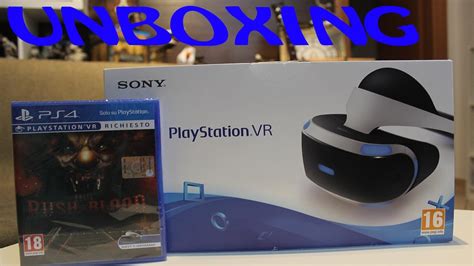 Unboxing Playstation Vr Ita Youtube