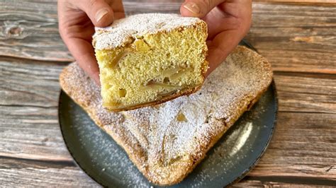 Pastel De Manzana Se Derrite En La Boca Receta Muy Sencilla Y