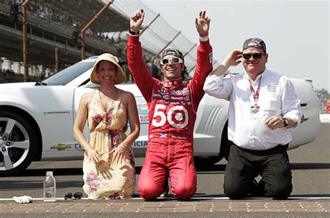 Dario Franchitti at peace roaming Indy Speedway as spectator - Sports ...