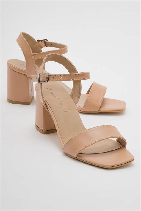 Ccway Tek Bantl Kad N Topuklu Sandalet Nude Cilt Fiyat Yorumlar Trendyol