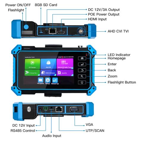 Test De Cam Ra Tomlov Ipc Plus M Gapixels K Ipc Ahd Cvi Tvi Cvbs