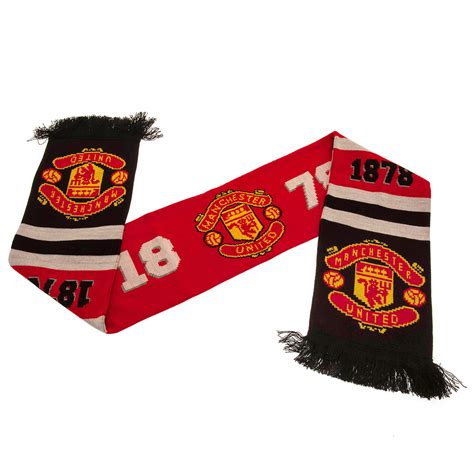 Manchester United FC Scarf RT Red Merch