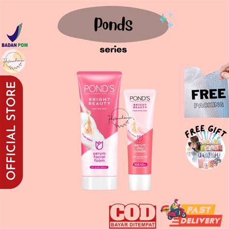 Jual Pond S Bright Beauty Serum Facial Foam Sabun Muka With Hyaluronic