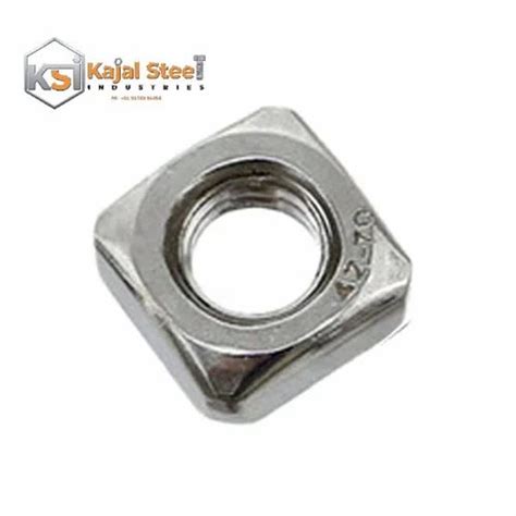 Material Stainless Steel Broaching Ss Square Nuts Rectangular At Rs