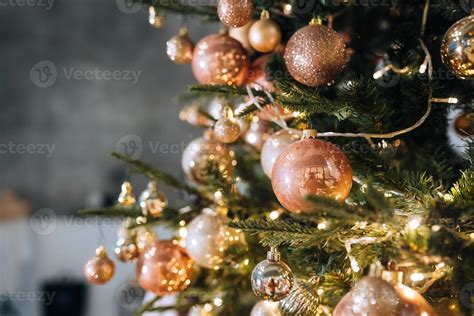 Christmas tree view 12554805 Stock Photo at Vecteezy