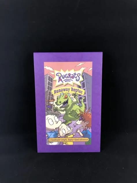 The Nick Box Nickelodeon Rugrats Vhs Inspired Notebook Runaway Reptar