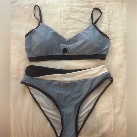 Swim Blue Bikini Set Poshmark