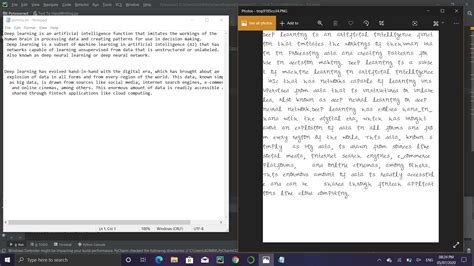 Text To Handwriting A Simple Python Script To Convert The Text Into