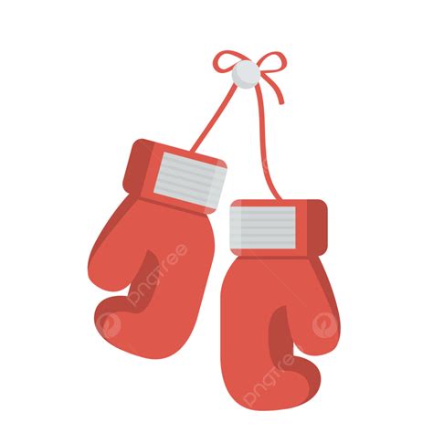 Boxing Gloves Silhouette Vector