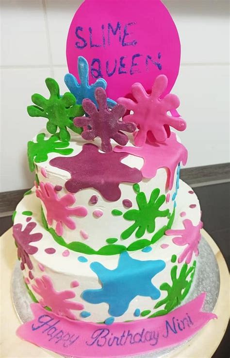 Slime Cake - Decorated Cake by 3A Cakes - CakesDecor