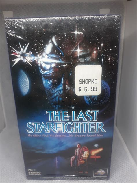 The Last StarFighter 1984 VHS Tape Factory Sealed New In Package