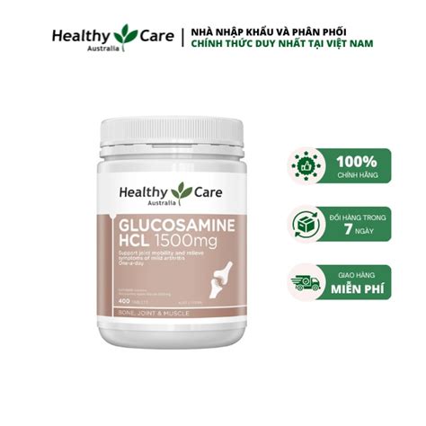 Viên Uống Bổ Xương Khớp Healthy Care Glucosamin Hcl 1500mg Hộp 400v Shopee Việt Nam