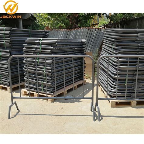 Galvanized Construction Security Crowd Control Metal Iron Fence Barrier