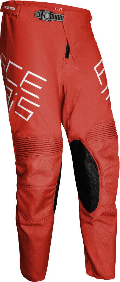 Acerbis MX Track Motocross Pants Red Au Meilleur Prix Sur Idealo Fr