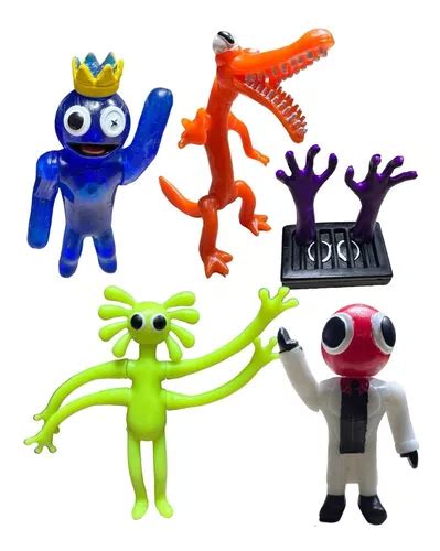 Figuras Roblox Rainbow Friends 5 Muñecos Articuladas Meses sin intereses