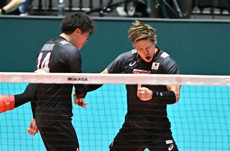 【バレー】高橋藍チーム2位タイ14得点「ひき肉でーす最高でーす！」パリ切符獲得で歓喜共有へ バレーボール写真ニュース 日刊スポーツ