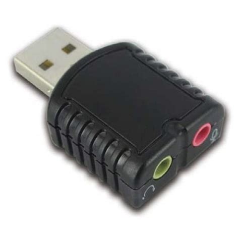 Внешняя звуковая карта Speed Dragon USB Черная (FG-UAU02D-1AB-BU01 ...