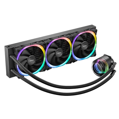 Antec Vortex 360mm Argb Aio Liquid Cpu Cooler Black Vortex 360 Argb Mwave