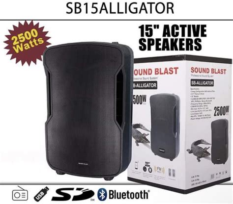 SOUND BLAST 15" ALLIGATOR -- 2500 WATTS » BarGAINSjam