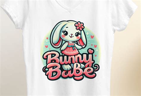 Easter Sublimation Png Bunny Babe Png Graphic By DeeNaenon Creative Fabrica