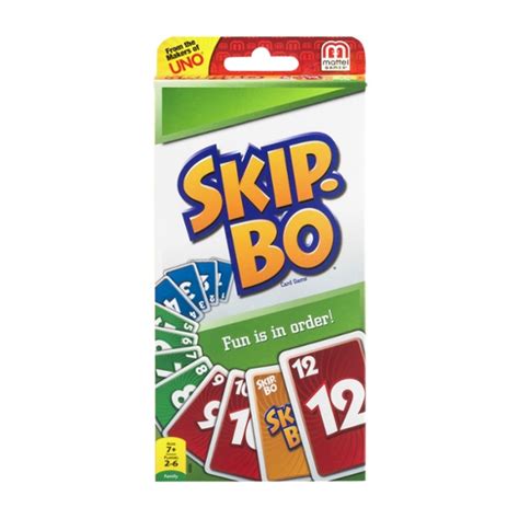 Save On Mattel UNO Skip Bo Card Game Order Online Delivery Giant