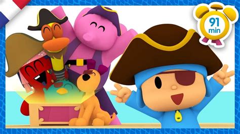 💰 Pocoyo FranÇais Chasse Au Trésor Du Pirate 90 Min Dessin AnimÉ Pour Enfants Youtube