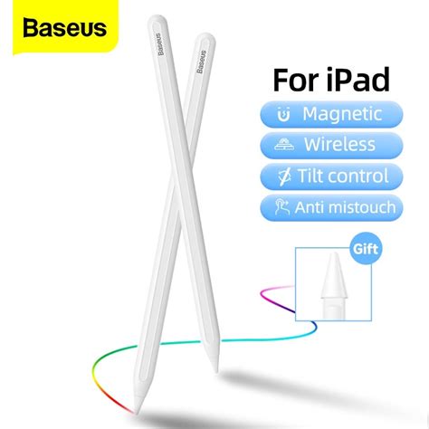 Caneta Baseus Tablet Stylus Para Apple IPad Pro 11 12 9 2022 Air Mini 5