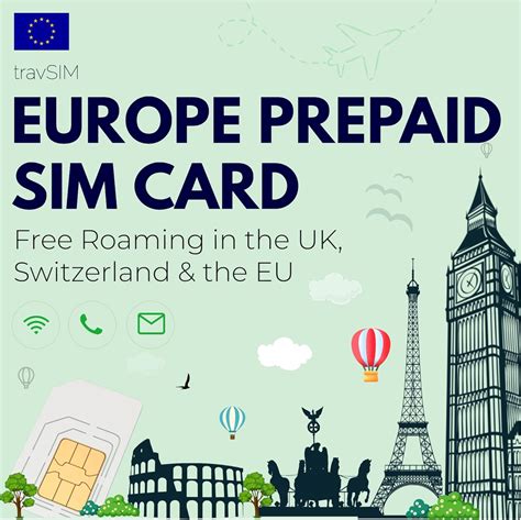 Travsim Europe Sim Card For Canadian Traveler Gb Mobile Data At G