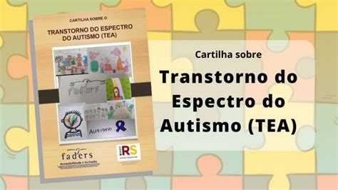 Cartilha Sobre O Transtorno Do Espectro Do Autismo FADERS