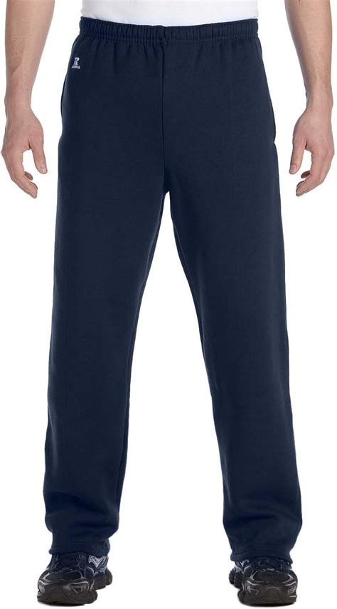 Russell Athletic Men S Dri Power Open Bottom Sweatpants Pockets Buy