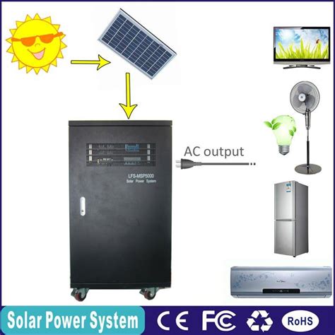 Lfs Msp5000 5kva Solar Power Solar Energy Kit Lonfours China Manufacturer Solar Energy