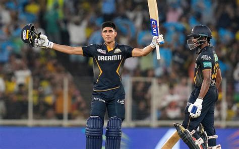 Gt Vs Csk Shubman Gill Fined For Code Of Behavior Breach