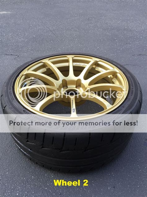 FS For Sale Advan RS 18x9 5x114 29 Concave Gold Wheels 5 Wheels