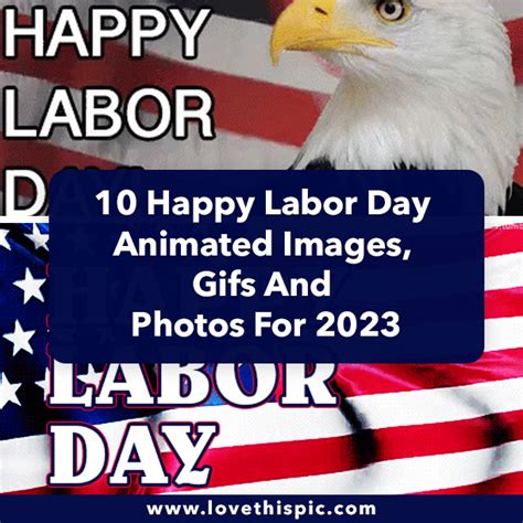 10 Happy Labor Day Animated Images, Gifs And Photos For 2023