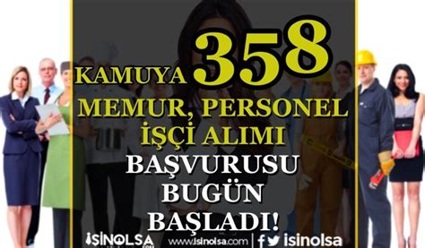 Ocak 2024 Kamu Özel Memur Personel Alımı İlanları Kamu Memur