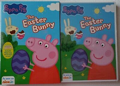 NEW PEPPA PIG THE EASTER BUNNY DVD 1 DISC SET FREE WORLDWIDE SHIPPING