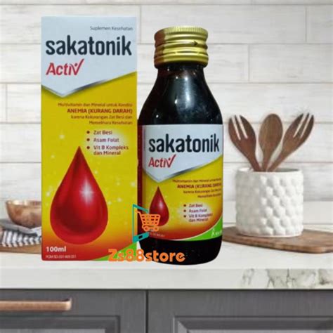 Jual Sakatonik Activ Multivitamin Mineral Sirup Ml Shopee