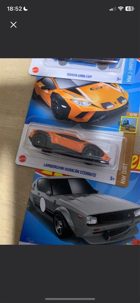 Hot Wheels Lamborghini Huracan Sterrato Hobbies Toys Toys Games On Carousell