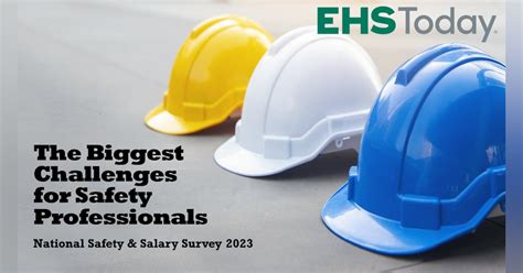 The Biggest Challenges For Safety Professionals Ehs Today S 2023 National Safety And Salary